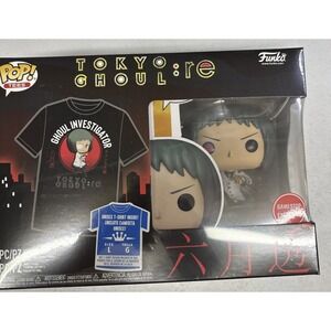 Funko POP! Tokyo Ghoul: RE Toru Mutsuki Pop And Tee Size L GameStop Exclusive
